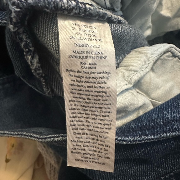 Faherty Avenue Denim Jumpsuit Overalls - Picture 6 of 6